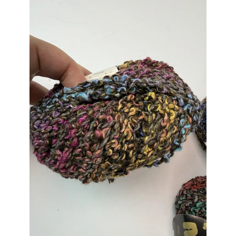 NORO‎ Silk Mountain Yarn Wool Silk Kid Mohair 50g Lot Of 3 Skeins #2